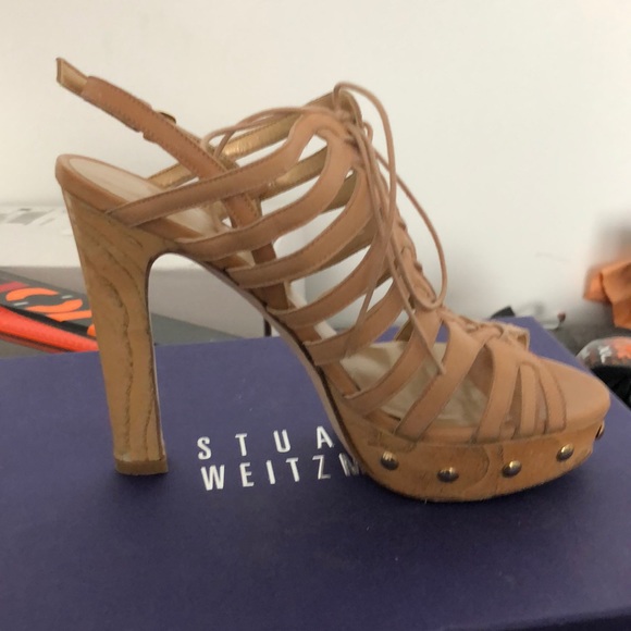 Stuart Weitzman Hitied Platform Sandal - Picture 5 of 12